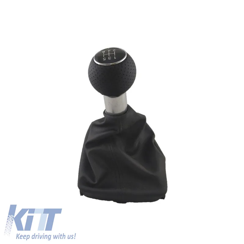 Shift Knob With Boot Black Suitable for Audi A4 B6/B7 With 5 Speed GK0201