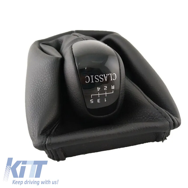 Shift Knob With Boot Black Suitable for Mercedes E-Class W211 With 5 Speed GK0811
