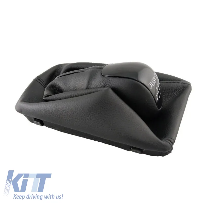 Shift Knob With Boot Black Suitable for Mercedes E-Class W211 With 5 Speed GK0811