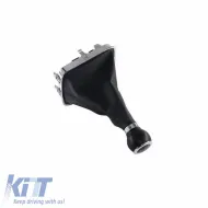 Shift Knob With Boot Black Suitable for VW Tiguan / Sharan / Golf Plus With 6 Speed-image-6313741