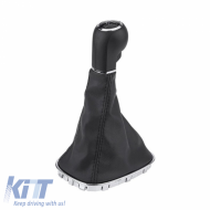 Shift Knob With Boot OEM Suitable for Opel Corsa D 06-14 With 5 Speed - CGROO6038995