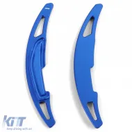 Shift paddles paddles aluminum blue suitable for BMW M5 F90 M6 F06 F12 F13-image-6277084