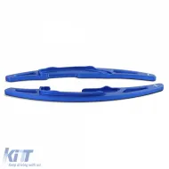 Shift paddles paddles aluminum blue suitable for BMW M5 F90 M6 F06 F12 F13-image-6277086