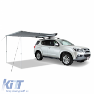 Side Car Roof Awning In Roll 2.5 x 2.5 Meters Gray Color - CGRRRRRSAR6042806
