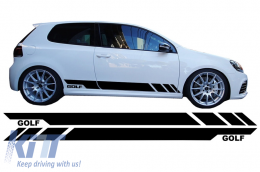 image-10-Side Decals Sticker Vinyl Black suitable for VW Golf 5 6 7 V VI VII (2003-up)