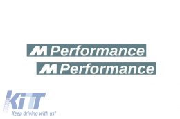 Side Decals Sticker Vinyl Matte Black suitable for BMW 3 Series F30 F31 (2011-Up) M-Performance Design-image-6020131