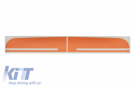 Side Decals Sticker Vinyl Matte Orange suitable for MERCEDES Benz C238 Coupe W212 W213 E200 E300 E350 E46 E63 C207 A207-image-6047821