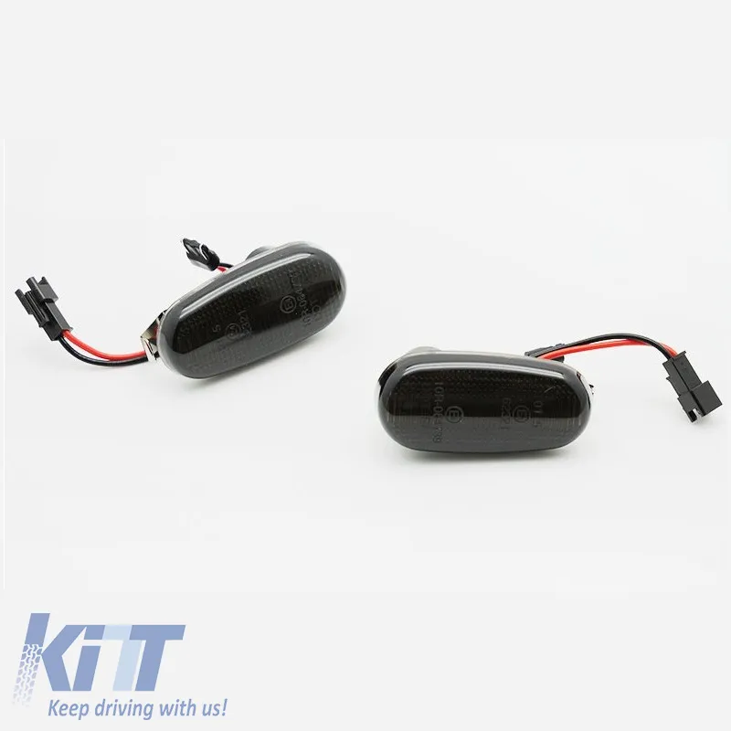 Side Fender Indicators suitable for Alfa Romeo Mito / 147 00-04 Smoke Led Dynamic 2 pcs