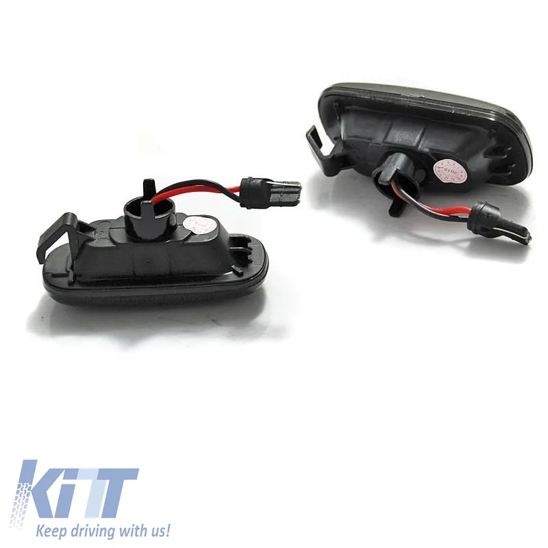 Side Fender Indicators suitable for Audi A3 8P 03-08 / A4 B6/B7 00-07 / A6 C6 02-05 Allroad / A8 D3 04-09 / TT 8J 06-11 Led Smoke 2 pcs