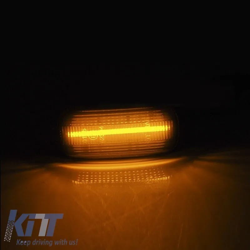 Side Fender Indicators suitable for Audi A3 8P 03-08 / A4 B6/B7 00-07 / A6 C6 02-05 Allroad / A8 D3 04-09 / TT 8J 06-11 Led Smoke 2 pcs