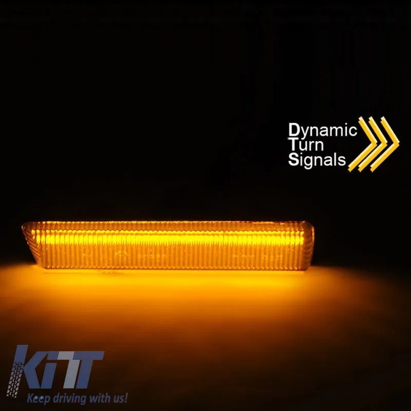 Side Fender Indicators suitable for BMW M3 E46 / 7 E38 94-01 LED Dynamic Smoke 2 pcs