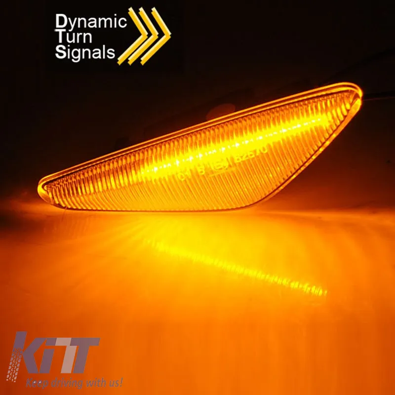 Side Fender Indicators suitable for BMW X3 F25 LCI 14-17 / X4 F26 LED Dynamic Smoke 2 pcs