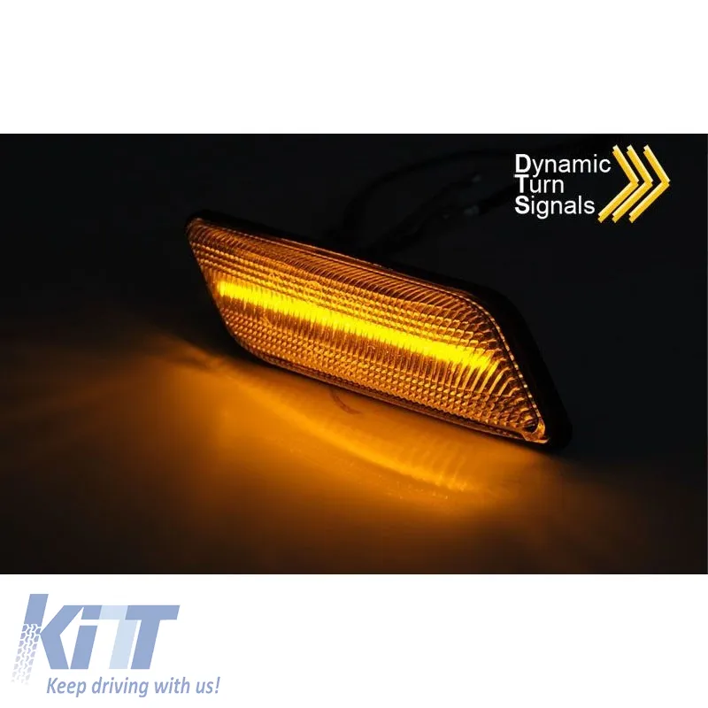 Side Fender Indicators suitable for BMW Z3 96-02 LED Dynamic Chrome 2 pcs