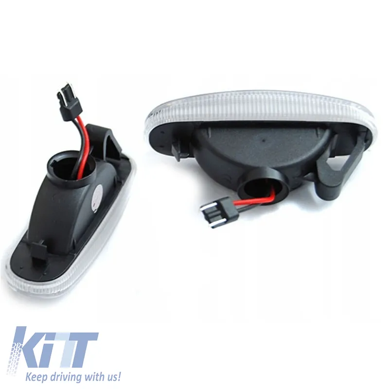 Side Fender Indicators suitable for Citroen Nemo 07-15 / Fiat Doblo 00-10 / Fiorino 07-13 / Idea 03-11 / Linea 07-12 / Multipla / Panda 03-12 / Punto / Grande Punto / Evo 05-18 / Qubo 08+ / Stilo / La