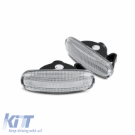 Side Fender Indicators suitable for Citroen Nemo 07-15 / Fiat Doblo 00-10 / Fiorino 07-13 / Idea 03-11 / Linea 07-12 / Multipla / Panda 03-12 / Punto / Grande Punto / Evo 05-18 / Qubo 08+ / Stilo / La