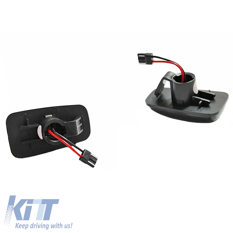 Side Fender Indicators suitable for Citroen Saxo / Berlingo / Xsara / Jumpy / Peugeot 406 Led Dynamic Smoke 2 pcs