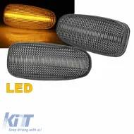 image-26-Side Fender Indicators suitable for Mercedes-Benz C W202 96-01 / CLK W208 97-02 / E W124 93-95 / W210 95-03 / SLK R170 96-04 / Vito W638 96-03 / Sprinter W901-W905 95-06 / VW LT 98-06 Led White 2 pcs