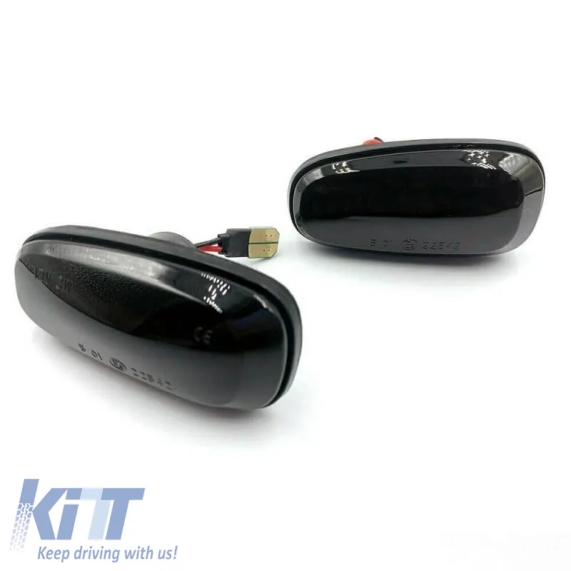 Side Fender Indicators suitable for Opel Astra G 98-04 / Zafira A 99-05 / Frontera B 01-04 Led Dynamic Smoke 2 pcs