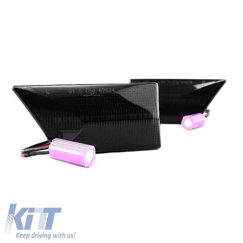 Side Fender Indicators suitable for Opel Vectra C 02-08 / Signum 03-09 LED Dynamic Smoke 2 pcs