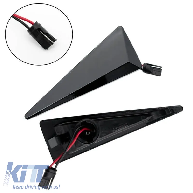Side Fender Indicators suitable for Renault Megane 02-05 / Scenic 03-09 / Espace Led Dynamic Smoke 2 pcs