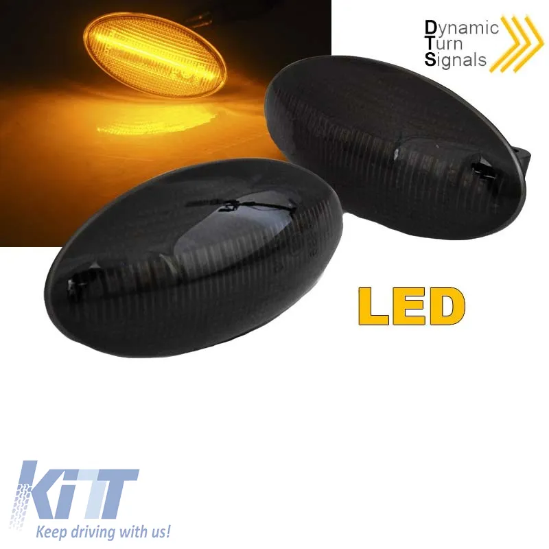 Side Fender Indicators suitable for Suzuki Swift 05-17, Swift 17+, Grand Vitara 05-15, Vitara 15-19, Jimny 12-18, SX4 06-14, SX4 S-Cross 13+, Baleno 16+, Celerio 14+, Ignis 16+ / Opel Agila 08-14 / Fi