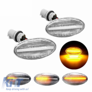 Side Fender Indicators suitable for Suzuki Swift 05-17, Swift 17+, Grand Vitara 05-15, Vitara 15-19, Jimny 12-18, SX4 06-14, SX4 S-Cross 13+, Baleno 16+, Celerio 14+, Ignis 16+ / Opel Agila 08-14 / Fi