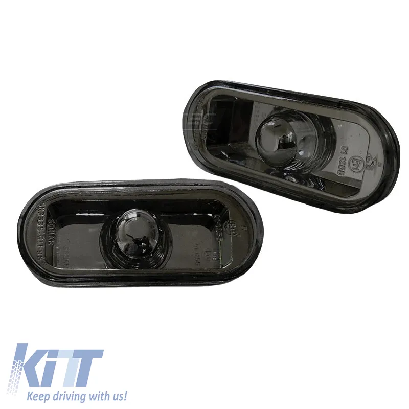 Side Fender Indicators suitable for VW Golf / Polo / Bora / Passat / Vento / Seat Ibiza / Cordoba Smoke 2 pcs