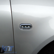 Side Fender Indicators suitable for VW Golf / Polo / Bora / Passat / Vento / Seat Ibiza / Cordoba Led Black 2 pcs
