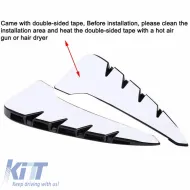 Side Fender Vents suitable for BMW X5 F15 13-18 M-Look Chrome / Black 2 pcs-image-6295190