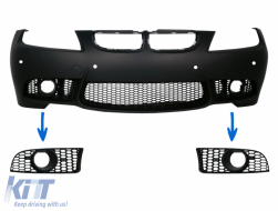 Side Grilles suitable for BMW 3 series E90 E91 Pre-LCI (2004-2008) E92 E93 Pre-LCI (2006-2009) M3 Design