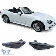 image-57-Side indicators Black Smoke for Fiat 124 Spider 16-20