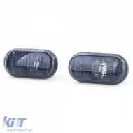 Side indicators black smoke pair for Renault 19 Clio 1 2 Twingo Megane 1 Laguna-image-6296543