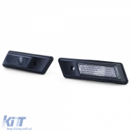 Side indicators black smoke pair suitable for BMW 3 Series E36 90-96 + 5 Series E34 88-95-image-6210592