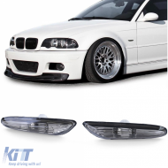 image-56-Side indicators Black Smoke suitable for BMW 3 Series E46 00-01 5 Series E60 E61 X3 E83