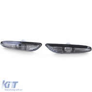 Side indicators Black Smoke suitable for BMW 3 Series E46 00-01 5 Series E60 E61 X3 E83-image-6261727
