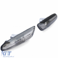 Side indicators Black Smoke suitable for BMW 3 Series E46 00-01 5 Series E60 E61 X3 E83-image-6261729