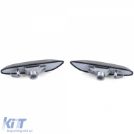 Side indicators Black Smoke suitable for BMW 3 Series E46 00-01 5 Series E60 E61 X3 E83-image-6261731