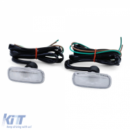 Side indicators white pair for Audi A8 4G  A4 8D2  A3 8L  A6 C5  TT 8N  A2-image-6277656