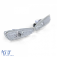 Side indicators white pair suitable for BMW X1 E84 from 09 1 Series E81 E87 04-12-image-6257120