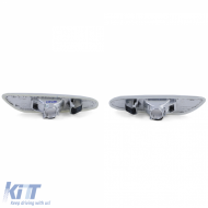 Side indicators white pair suitable for BMW X1 E84 from 09 1 Series E81 E87 04-12-image-6257122