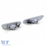 Side indicators white pair suitable for BMW X1 E84 from 09 1 Series E81 E87 04-12-image-6257123