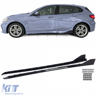 image-19-Side Skirt Attachment Gloss Black suitable for 1 Series BMW F40 from 2019
