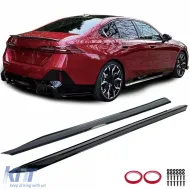 image-21-Side Skirt Set Gloss Black fits 5 Series BMW G60 G61 from 2023