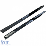 Side Skirt Set Gloss Black fits 5 Series BMW G60 G61 from 2023-image-6257831