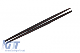 Side Skirts Add-on Lip Extensions suitable for BMW 3 Series F30 F31 (2011-Up) M-Performance Design