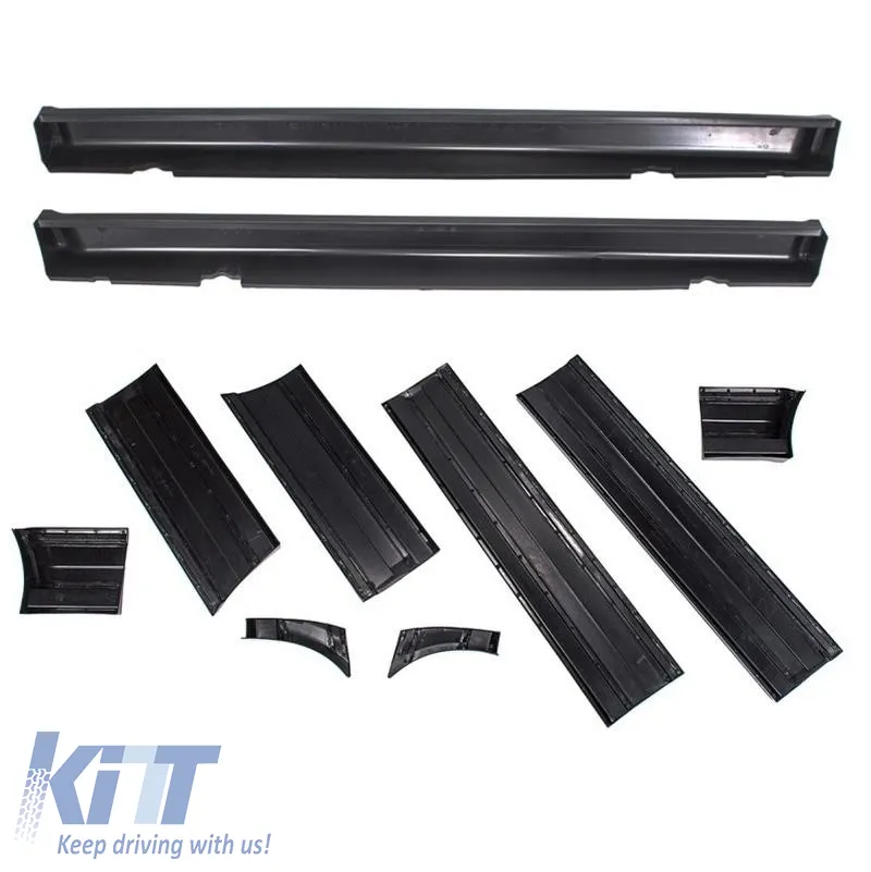 Side Skirts & Door Strips suitable for BMW 3 E30 82-94 4D M-Technik 2 From ABS Plastic 10 pc