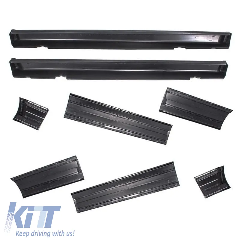 Side Skirts & Door Strips suitable for BMW 3 E30 82-94 2D M-Technik 2 From ABS Plastic 8 pc