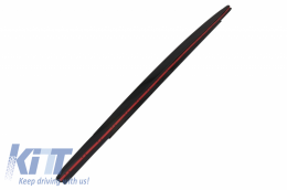 Side Skirts Extension suitable for BMW 5 Series G30 Limousine G31 Touring (2017-up) M Design Piano Black-image-6043510