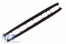 image-13-Side Skirts Extension suitable for BMW 5 Series G38 Long Wheel Base Saloon (2017-up) M Performance Design Piano Black