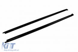 Side Skirts Extension suitable for BMW X5 G05 (2018-2025) M Sport Design Piano Black - SSLBMG05AP